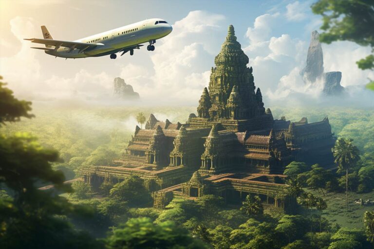 Flug nach kambodscha